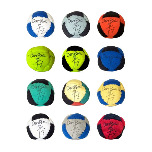 Hacky Sack & Footbag – Dirtbag-Style Control Bag + Crocheted Hacky Sack